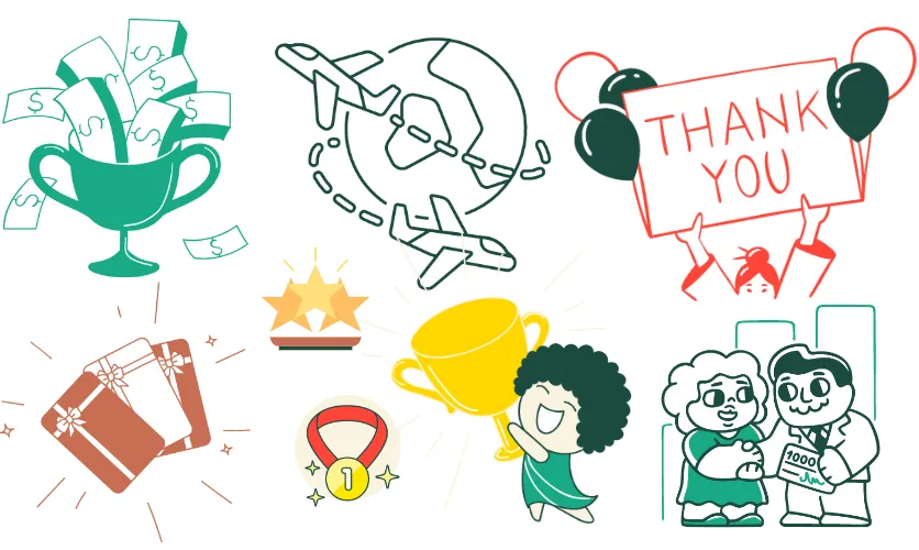 types of employee referral bonuses