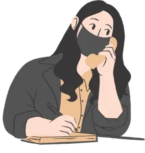 Telephone interview