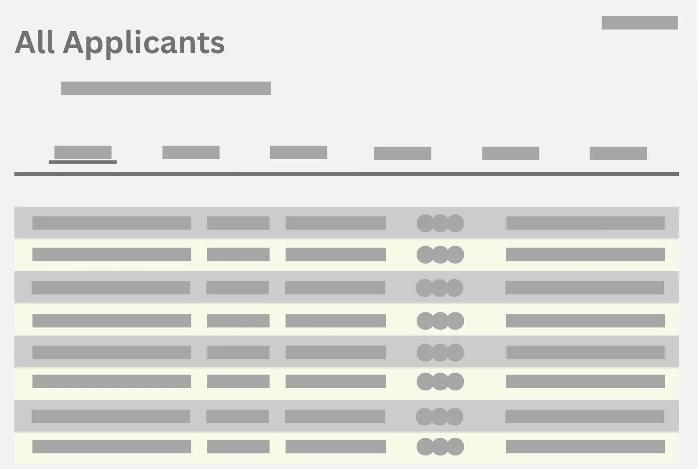 Candidate Database