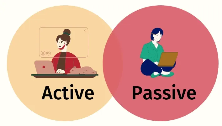 active vs passive