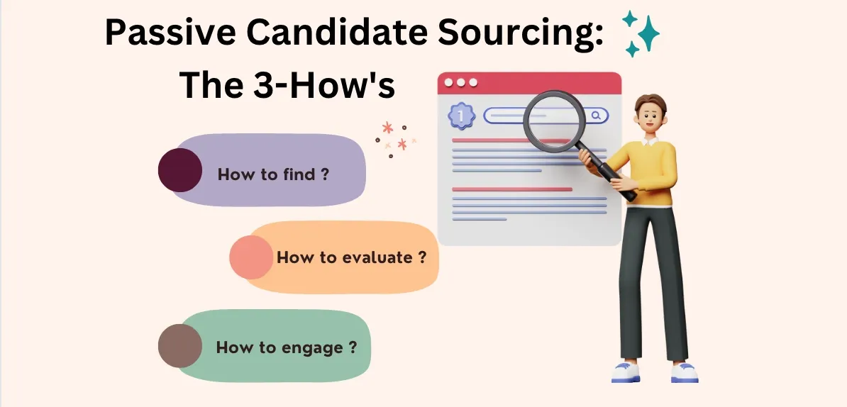 Passive Candidate Sourcing: The 3-How's